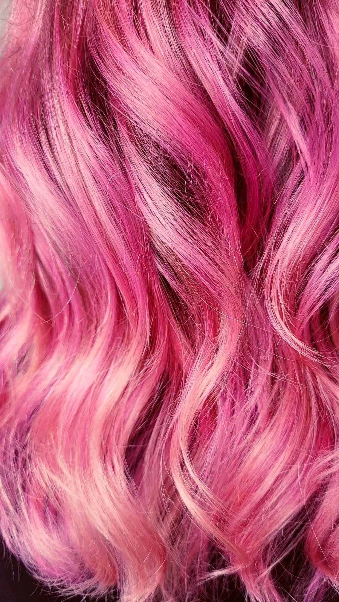 Une coloration rose vibrante de Bar à Couleur
